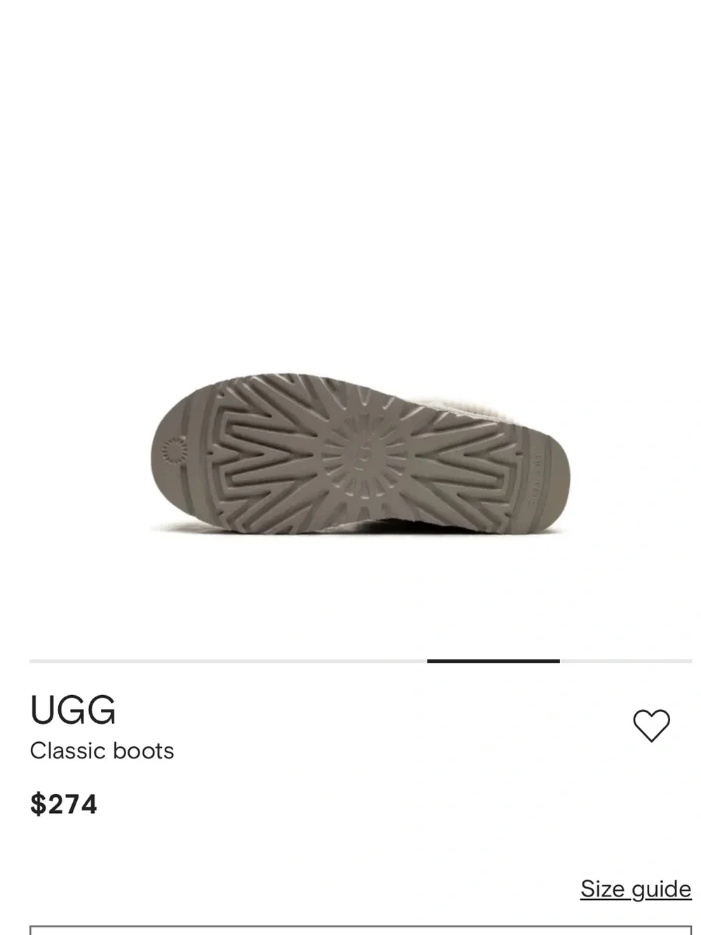 UGG Classic Mini Platform boots in a knit-cuff NWOB Sz 7